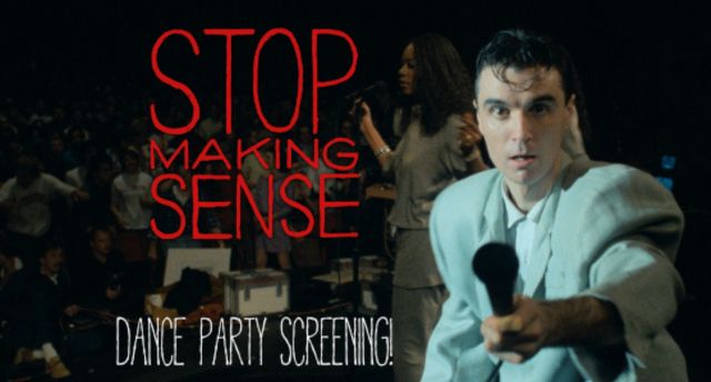 Image still from the film Stop Making Sense